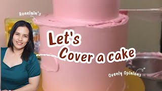 Lets cover a cake again cake cakes cakedecorating cakedesign vitalstream [upl. by Steddman425]