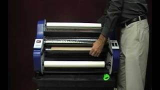 SRL 2700 Roll Laminator Instructional Video [upl. by Sefton]