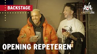 Opening repeteren  Kraantje Pappie amp Bizzey  Vrienden van Amstel LIVE [upl. by Gorrono186]