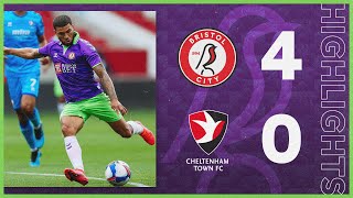 PRESEASON GOALS ⚽️ Bristol City 40 Cheltenham Town [upl. by Eisak795]