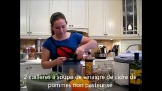 Comment faire des chips de kale maison [upl. by Nihcas]