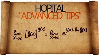 Teorema di Hopital  Advanced Tips [upl. by Onilecram859]