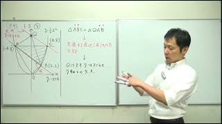 中3数学33：二次関数のグラフ 三角形を等積変形する問題 発展 練習2 [upl. by Bork]