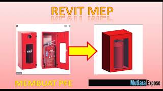 REVIT MEP  BIKIN PFE PORTABLE FIRE EXTINGUISHER [upl. by Rorry]