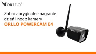 Kamera Zewnętrzna WiFi 2Mpx ORLLO POWERCAM E4 Alarm Monitoring domu firmy Mikrofon Głośnik [upl. by Carol-Jean390]