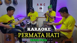 PERMATA HATI KARAOKE EVIE TAMALA NADA PRIA [upl. by Irfan]