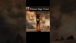 When the Undivided Chaos Warrior use Khorne Siege Tower for the First Time [upl. by Emmett946]