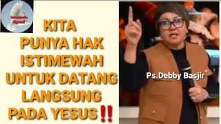 PsDebby Basjir  Tidak usah titip2 doa pada pendeta‼ debbybasjir firmantuhan mezbahsyukur doa [upl. by Aizti]