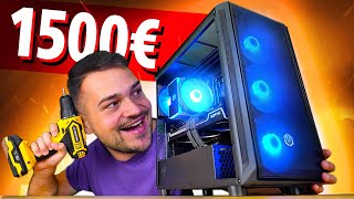 Wir BAUEN amp TESTEN den 1500€ GAMING PC 2023 [upl. by Jarib]