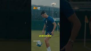 Cách Ronaldo Đá Penalty Siêu Dị bongda tinbongda ronaldo realmadrid [upl. by Dorothee]