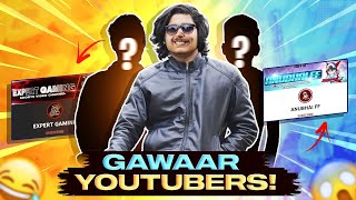 GAWAAR YOUTUBERS IN FREE FIRE  FAMCLASHERS [upl. by Opal74]