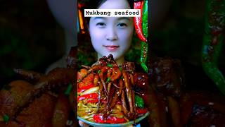 Mukbang seafood। octopus khawa। octopus seafood shorts [upl. by Dahsra]