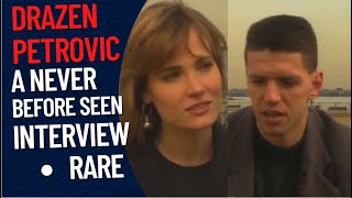 Drazen Petrovics NEVER BEFORE SEEN INTERVIEW  Rare Footage [upl. by Dorweiler]