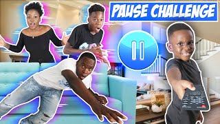 PAUSE CHALLENGE for 24 HOURS NOBODY is SAFE [upl. by Noirret]