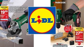 Arrivage Parkside🔥 chez Lidl🛠️  Bonnes affaires bricolage dès le 07 Octobre 2024 [upl. by Ellswerth897]