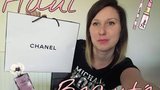 haul  Beauté chanel amp glam glow [upl. by Carlee380]