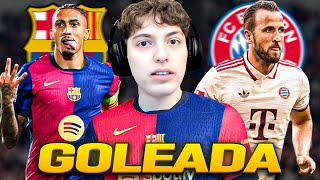 EL BARCELONA ES IMPARABLE OPINION Y REACCION A LA GOLEADA FRENTE AL BAYERN MUNICH 2024 [upl. by Siramad]