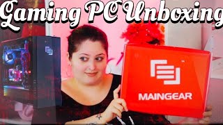 Maingear VYBE stage 2 GAMING PC  UnBOXINg [upl. by Yrailih]