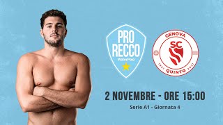 PRO RECCO vs GENOVA QUINTO [upl. by Eittik256]