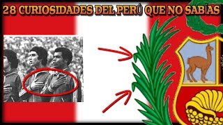 Especial 100K  28 CURIOSIDADES DEL PERÚ QUE NO SABÍAS  Sorteo  Reacción a mis videos antiguos [upl. by Enidlareg929]