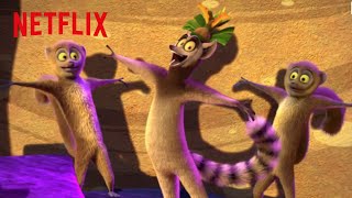 All Hail King Julien  Theme Song  Netflix After School [upl. by Jamima]