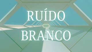 Ruído Branco para Estudar e ajudar na Concentração  Tela Escura  1 hora [upl. by Rafaj]