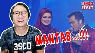 KISAH KU INGINKAN  Dato Sri Siti Nurhaliza Feat Alif Satar FINAL BIG STAGE INDOREACT [upl. by Ellehsal]