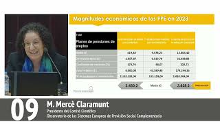 Jornada Especial Pensiones 2024 Informe Anual sobre los Planes de Pensiones de Empleo en España [upl. by Eckhardt]