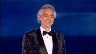 Intimissimi on Ice 2016  Andrea Bocelli  CON TE PARTIRO [upl. by Major430]