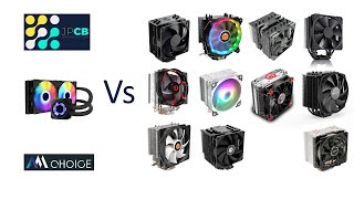 AMChoice 360 AIO Vs ID Cooling SE226XT and More [upl. by Fessuoy]