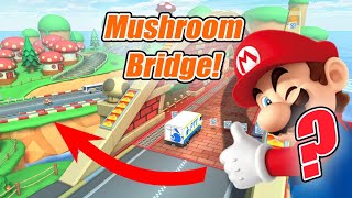 GCN Mushroom Bridge Coming to Tour Hmm whats that Mario doing there [upl. by Laurena]