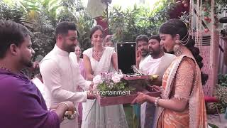 Jr NTR amp Wife Pranathi Gift At Narne Nithiin amp Shivani Engagement  Jr NTR  WtvEntertainment [upl. by Sualakcin]