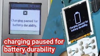 Charging Paused For Battery Durability Problem Solve In Samsung [upl. by Tilla]