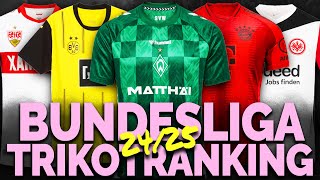 CALCIO BERLIN Bundesliga HeimtrikotRanking 202425 [upl. by Frazier]