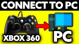 How To Connect Xbox 360 Controller to PC without Receiver 2024 [upl. by Aliber238]