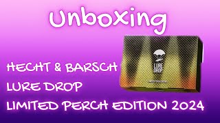 HECHT amp BARSCH LURE DROP LIMITED PERCH EDITION 2024  Unboxing [upl. by Ahsiki832]