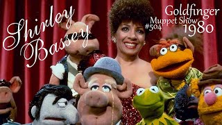 Shirley Bassey  Goldfinger Muppet Show 504 1980 HD [upl. by Artcele]