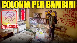 ENTRIAMO IN UNINQUIETANTE COLONIA PER BAMBINI ABBANDONATA  SIAMO TERRORIZZATI DAI RITI SATANICI [upl. by Cogn]