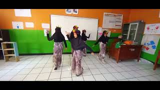 Tari yamko rambe yamko kelas 5 MIS NU Bani Sulaiman Praktek SBK materi tari tradisional [upl. by Limay]