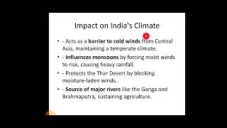 GPSC CCE A MAINS PRACTICE WITH PYQ GS 1 HIMALAYAS ON INDIN CLIMATE [upl. by Sivrad]