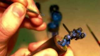 Painting a Space Marines Sargent Els Way Part 1  Armour [upl. by Josee]