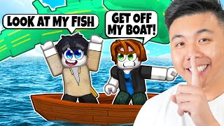 Trolling Random NOOBS On Roblox FISCH [upl. by Bucky]