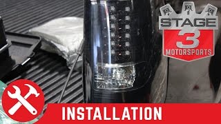 20042008 F150 Recon LED Smoked Tail Lights Install [upl. by Udella]