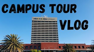 VLOG Nelson Mandela University tour episode 1 of 3 South CampusSouth African YouTuber [upl. by Htiduj]