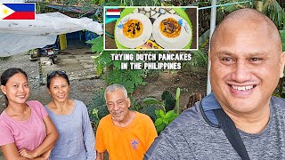 First Time Trying Dutch Pancakes in The Philippines PH [upl. by Nasar293]