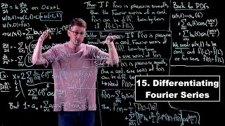 Differentiating Fourier Series  Partial Differential Equations  Lecture 15 [upl. by Tani]