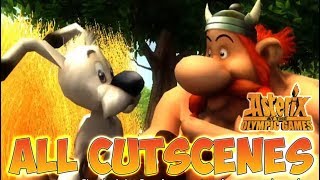 Asterix at the Olympic Games All Cutscenes  Full Game Movie X360 Wii PS2 [upl. by Dailey]