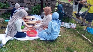 Köfte Tarifi Gözleme Katmer Nasıl Yapılır 👌 Yaylalar Giresun Şebinkarahisar Memleket Piknik Balık [upl. by Naugan284]