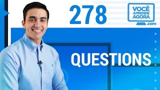 AULA DE INGLÊS 278 Questions [upl. by Arihsat]