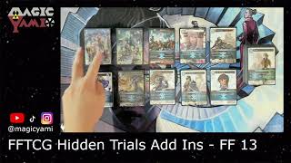 FF 13  Ice Wind Hope Update  Hidden Trials Add Ins 1  Going In Blind [upl. by Torrance174]